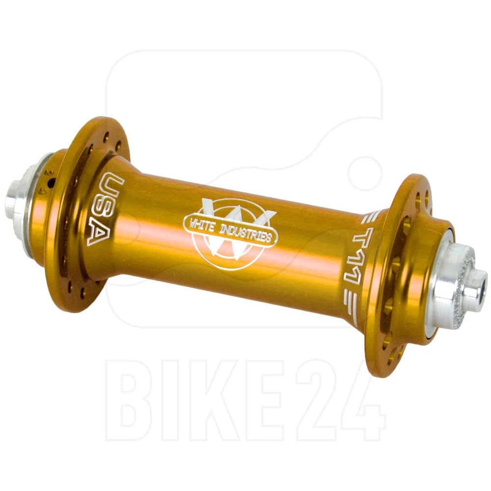 White Industries T11 Front Hub - QR 9x100mm - Gold