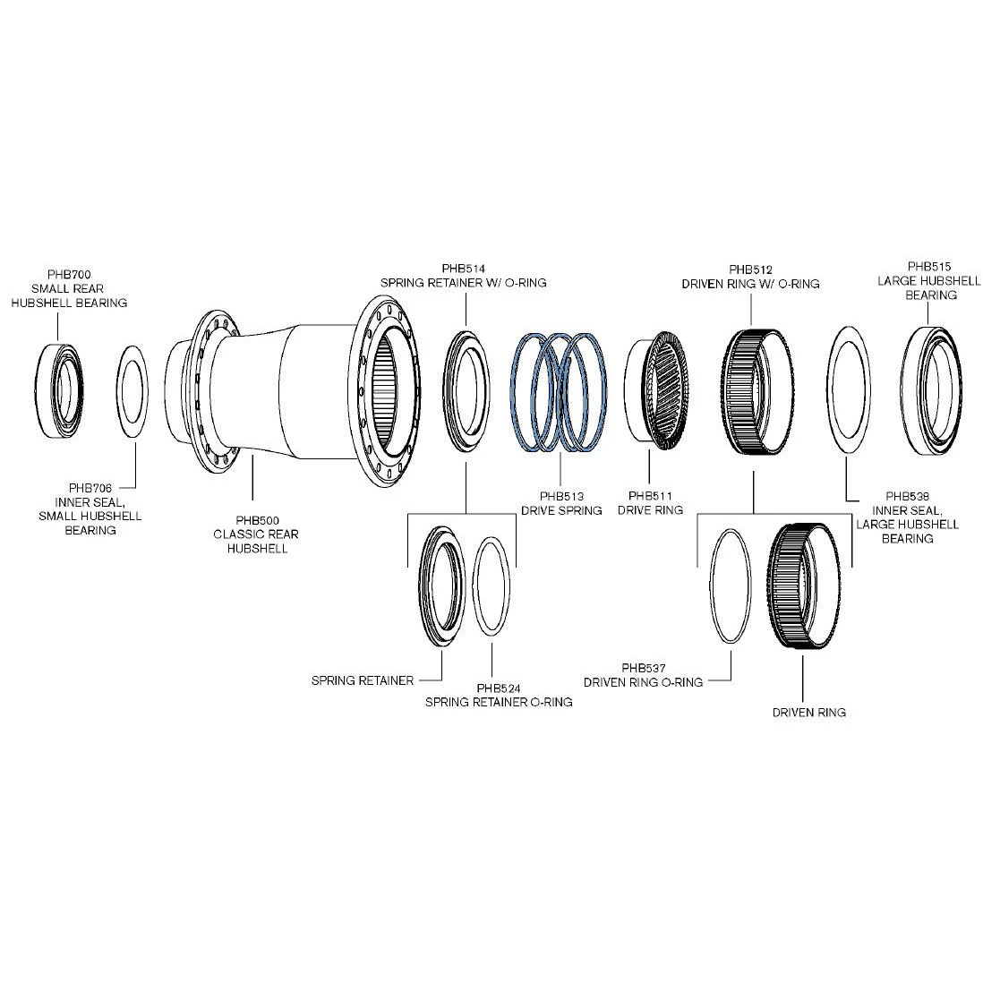 Chris-king Chris King Freehub Drive Spring (PHB513)