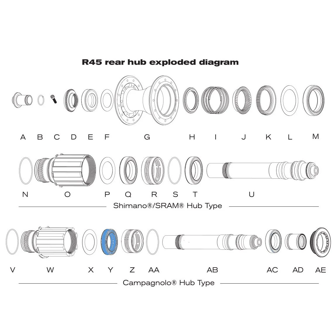 Chris-king Chris King R45 Freehub Bearing - (PHB716) - Image 2