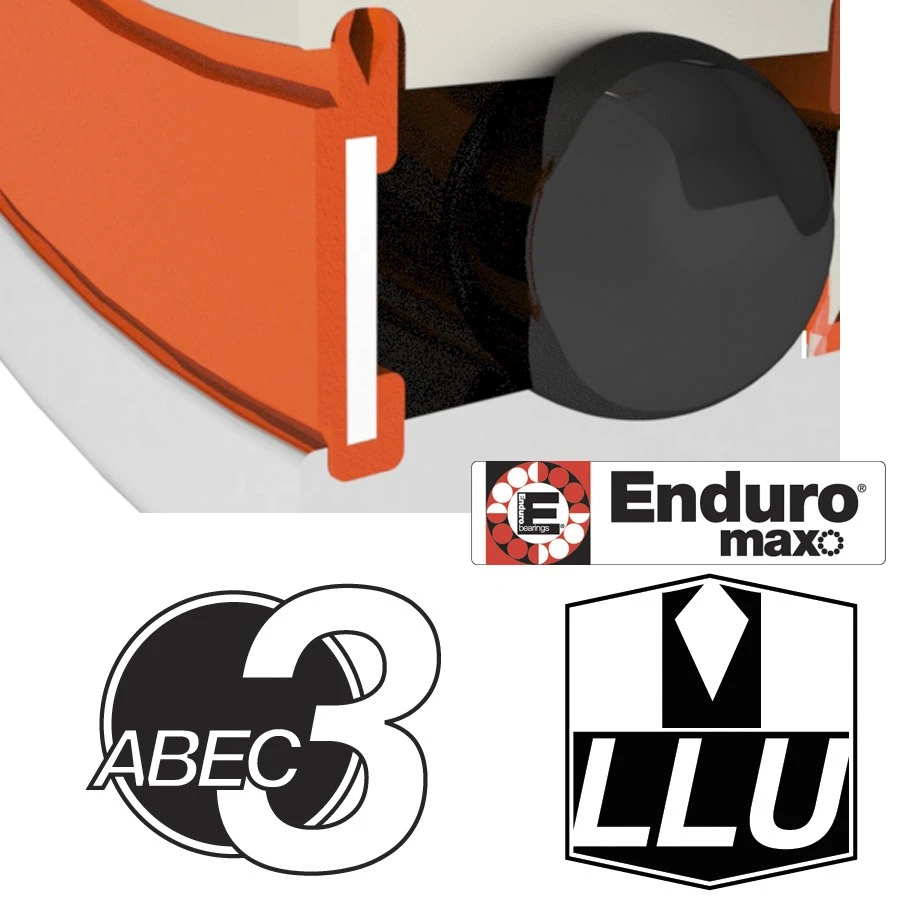 Enduro Bearings F6902-EA LLU - ABEC 3 MAX - Ball Bearing - 15x28x7/9.5mm - Image 2