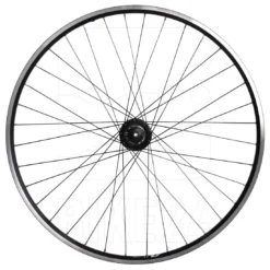 Shimano | Mavic - DH-3N72 | A 319 Voorwiel Met Naafdynamo - 28" - Velgrem - QR - Zwart