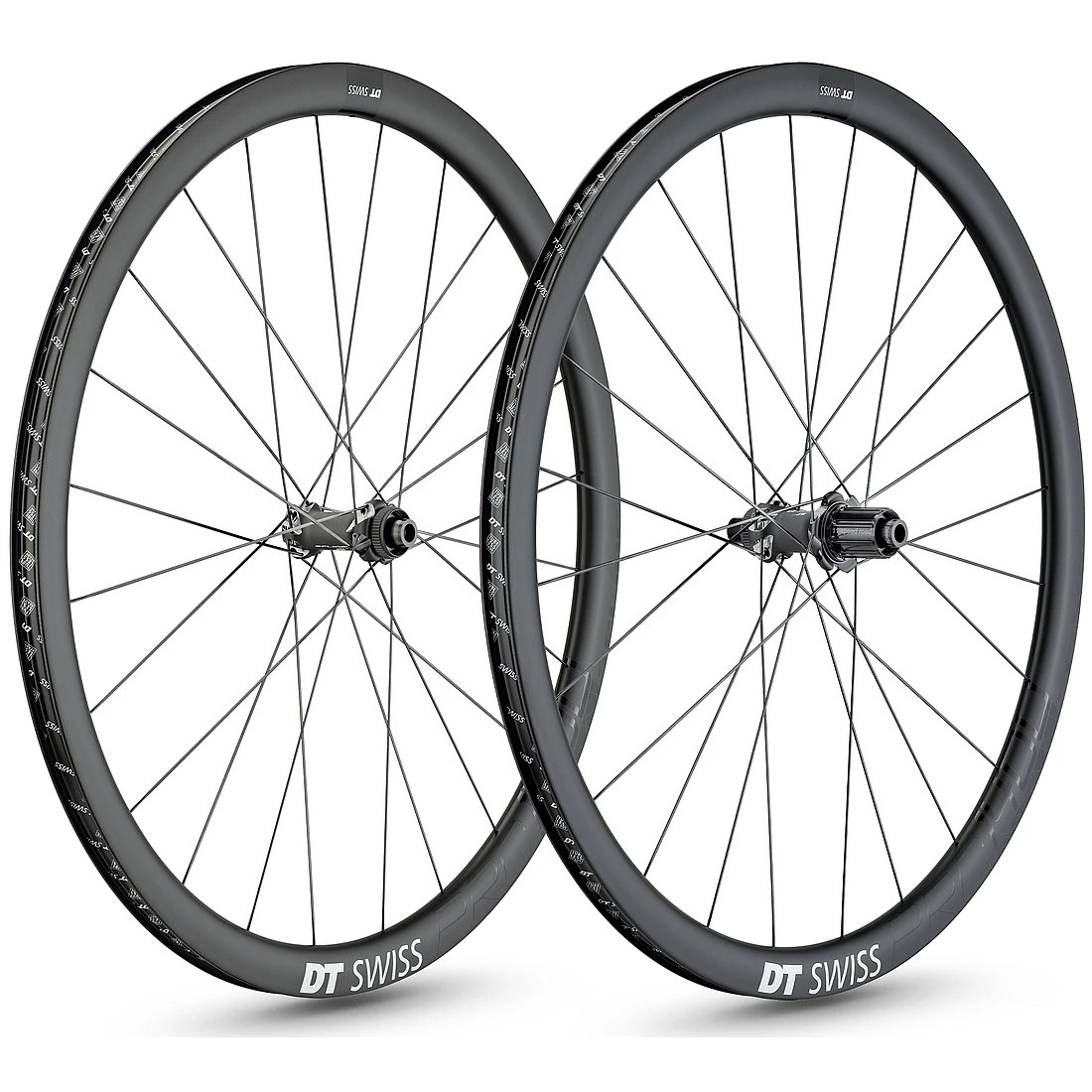 Dt-swiss DT Swiss PRC 1400 SPLINE Db 35 - Carbon - Wielset - Clincher - Centerlock - 12x100mm | 12x142mm - Black