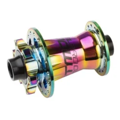 Dartmoor Reel Pro Boost Front Hub - Disc - 15x110mm Boost - 32 Hole - Petrol Chrome