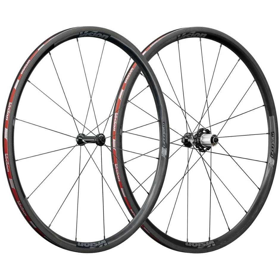 Vision Metron 30 SL Carbon Wheelset - Tubeless Ready - Clincher - Shimano HG