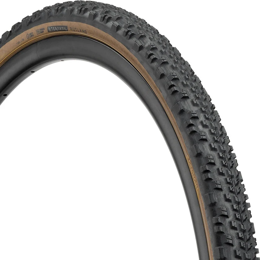 Teravail Rutland Folding Tire - Durable - 38-622 - Black / Tanwall