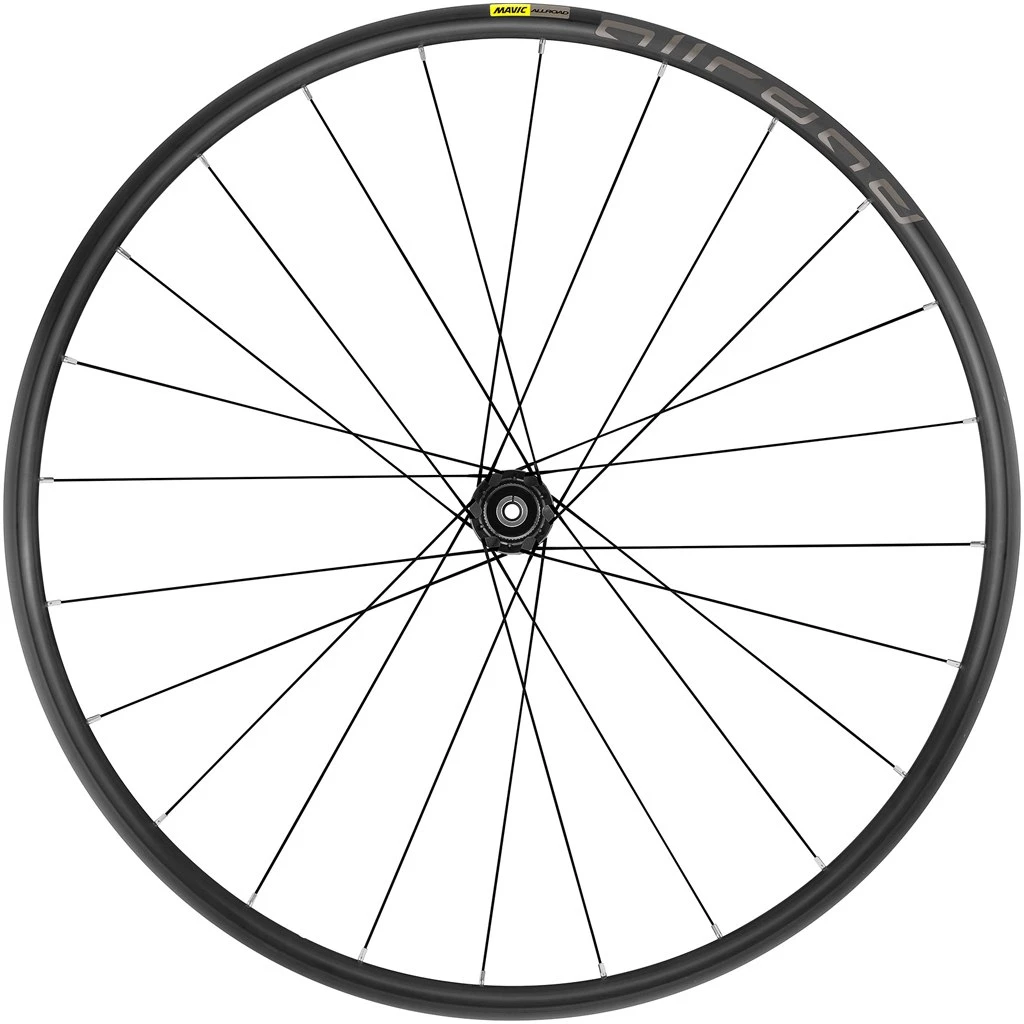 Mavic Allroad Disc Wheelset UST Clincher Tires - Centerlock - FW: 12x100mm/QR | RW: 12x142mm/QR - Black - Image 2