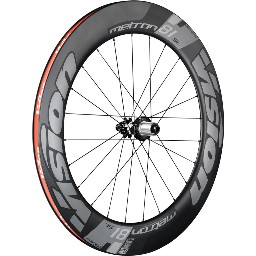 Vision Metron 81 SL Disc Carbon Wheelset - Tubular - Centerlock - FW: 12x100mm/QR | RW: 12x142mm/QR - SRAM XDR - Image 3