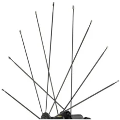 Mavic Spokes 296mm For Crossride Tubeless 29" 2016 Rear Wheels - Drive Side (12 Pieces) - V2381401 - Black