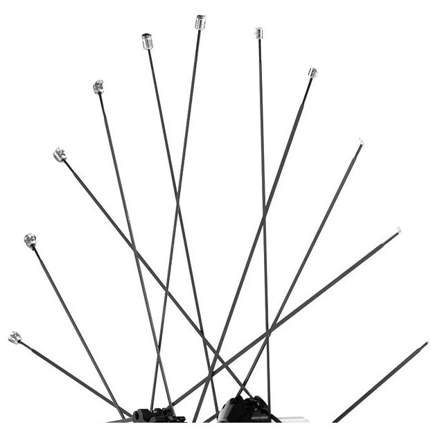 Mavic Spokes 296mm For Ellipse 11 Rear Wheels (10 Pieces) - 12033801 - Black