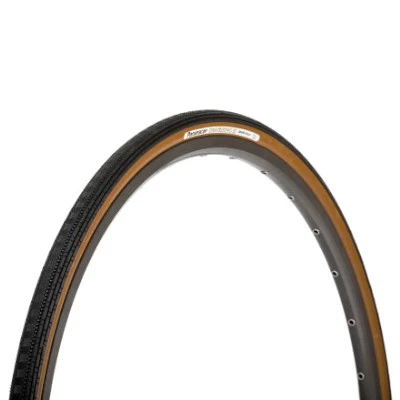 Panaracer Gravelking SemiSlick+ TLC Folding Tire - Black / Brown - ETRTO 40-622 (700x38)