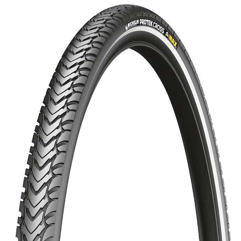Michelin Protek Cross Max Reflex Performance Line Wired Tire - 28 Inch - Black Reflex