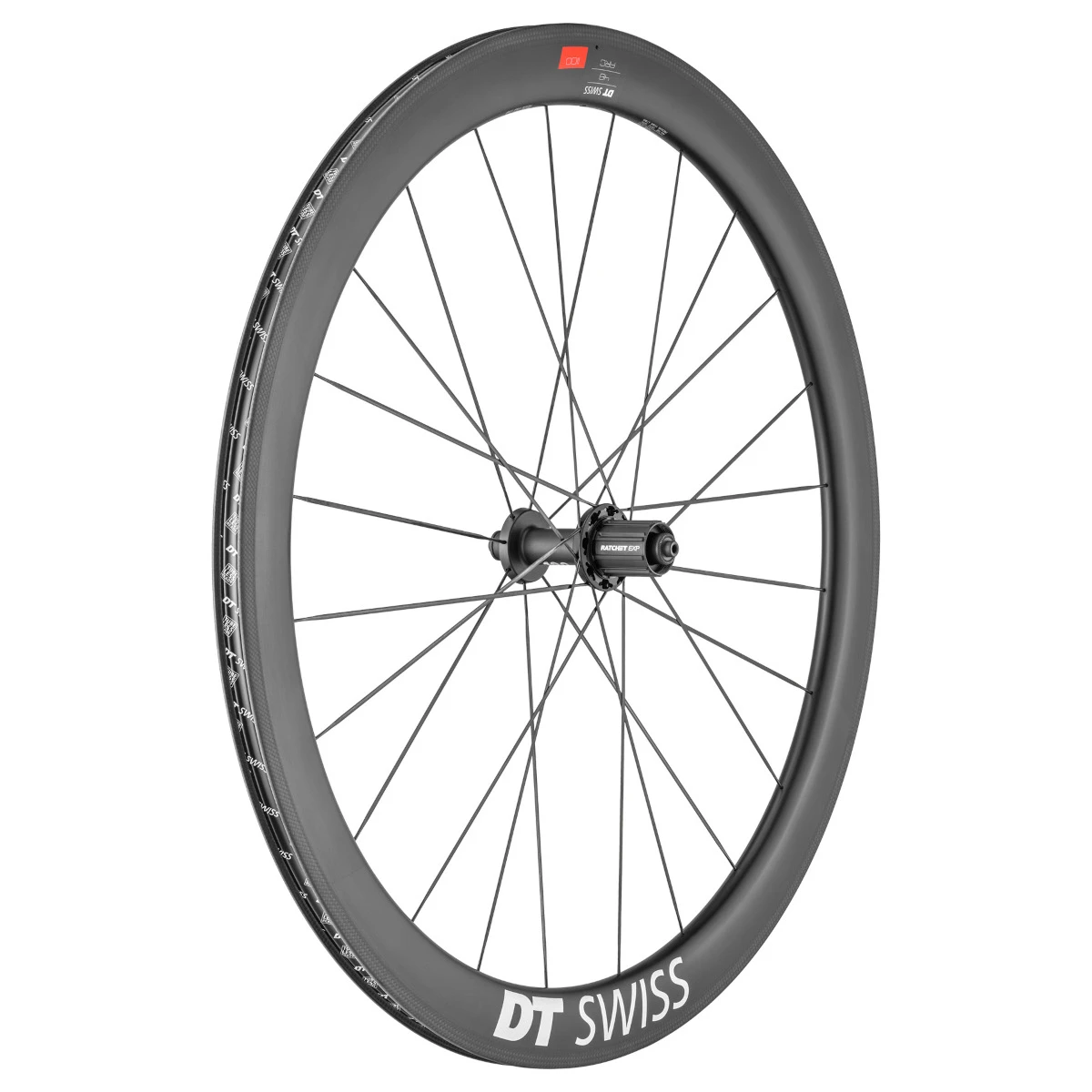 Dt-swiss DT Swiss ARC 1100 DICUT 48 Wielset - 28" | Carbon | Clincher - QR 100 / 130 - HG-EV / XDR - Image 3