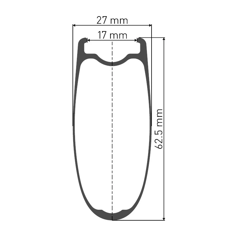 Dt-swiss DT Swiss ARC 1100 DICUT 62 Voorwiel - 28" | Carbon | Clincher - QR 100 - Zwart - Image 3