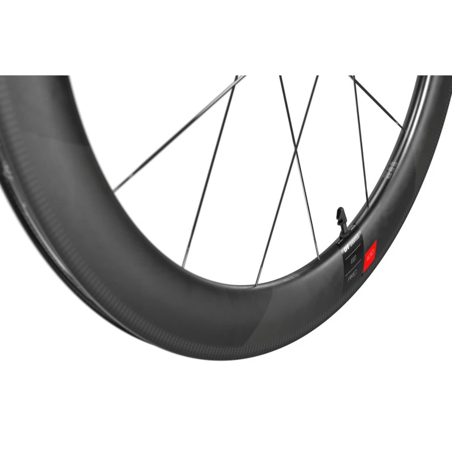 Dt-swiss DT Swiss ARC 1100 DICUT 62 Voorwiel - 28" | Carbon | Clincher - QR 100 - Zwart - Image 2