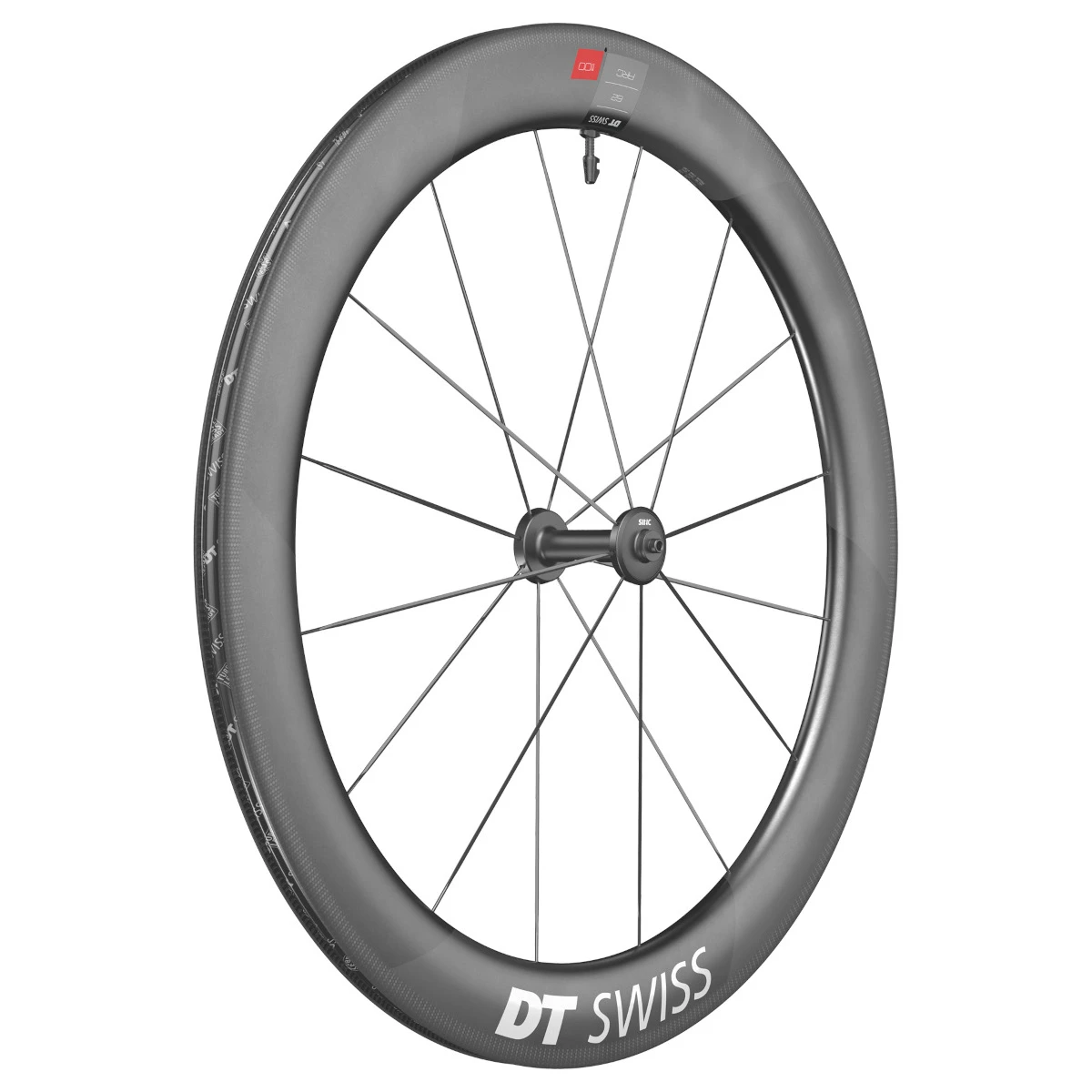 Dt-swiss DT Swiss ARC 1100 DICUT 62 Voorwiel - 28" | Carbon | Clincher - QR 100 - Zwart