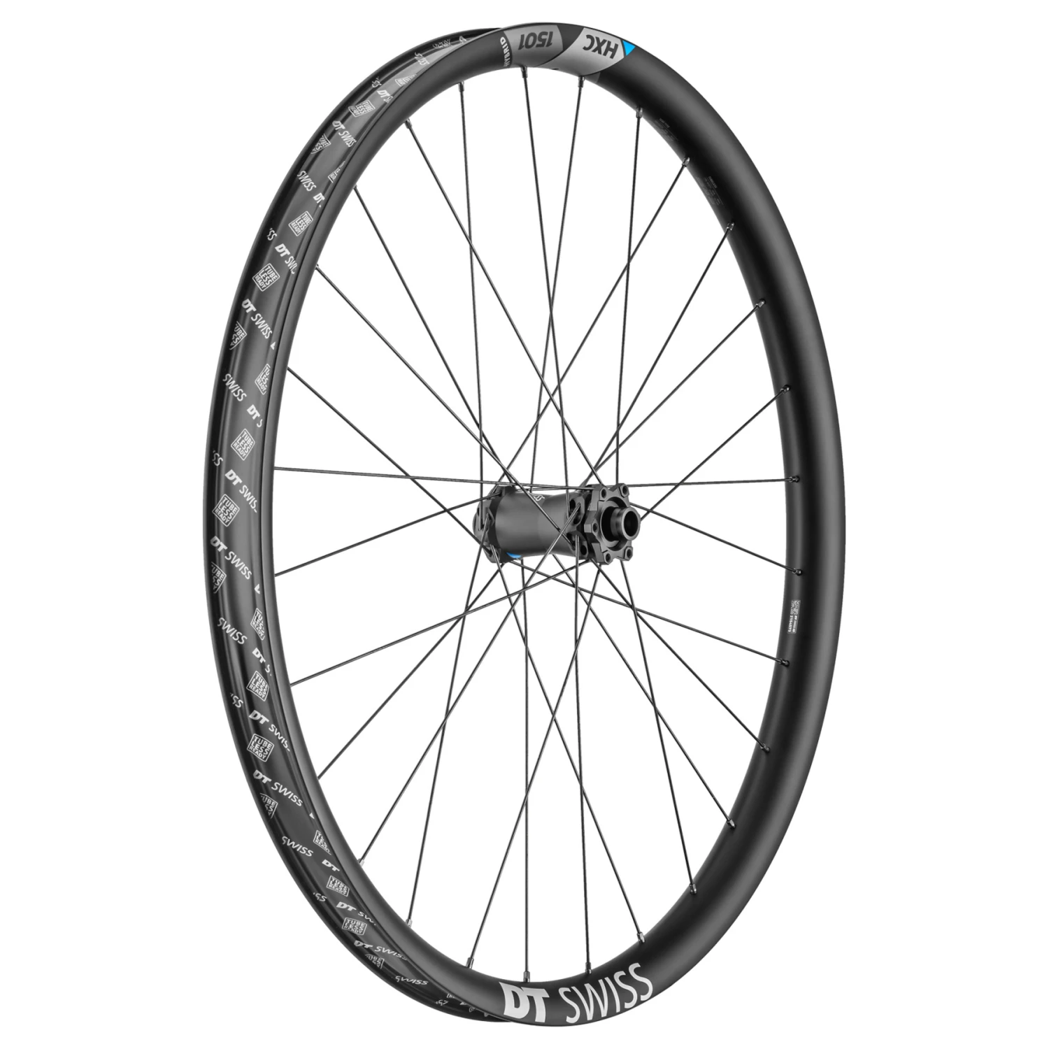 Dt-swiss DT Swiss HXC 1501 SPLINE ONE Front Wheel - 27.5" | Carbon | 35mm | Hookless | 6-Bolt - 15x110mm Boost