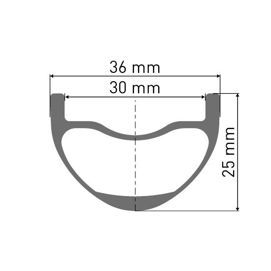 Dt-swiss DT Swiss HXC 1501 SPLINE ONE LS Rear Wheel - 27.5" | Carbon | Hookless | Centerlock / 6-Bolt - 12x148mm Boost - Image 6