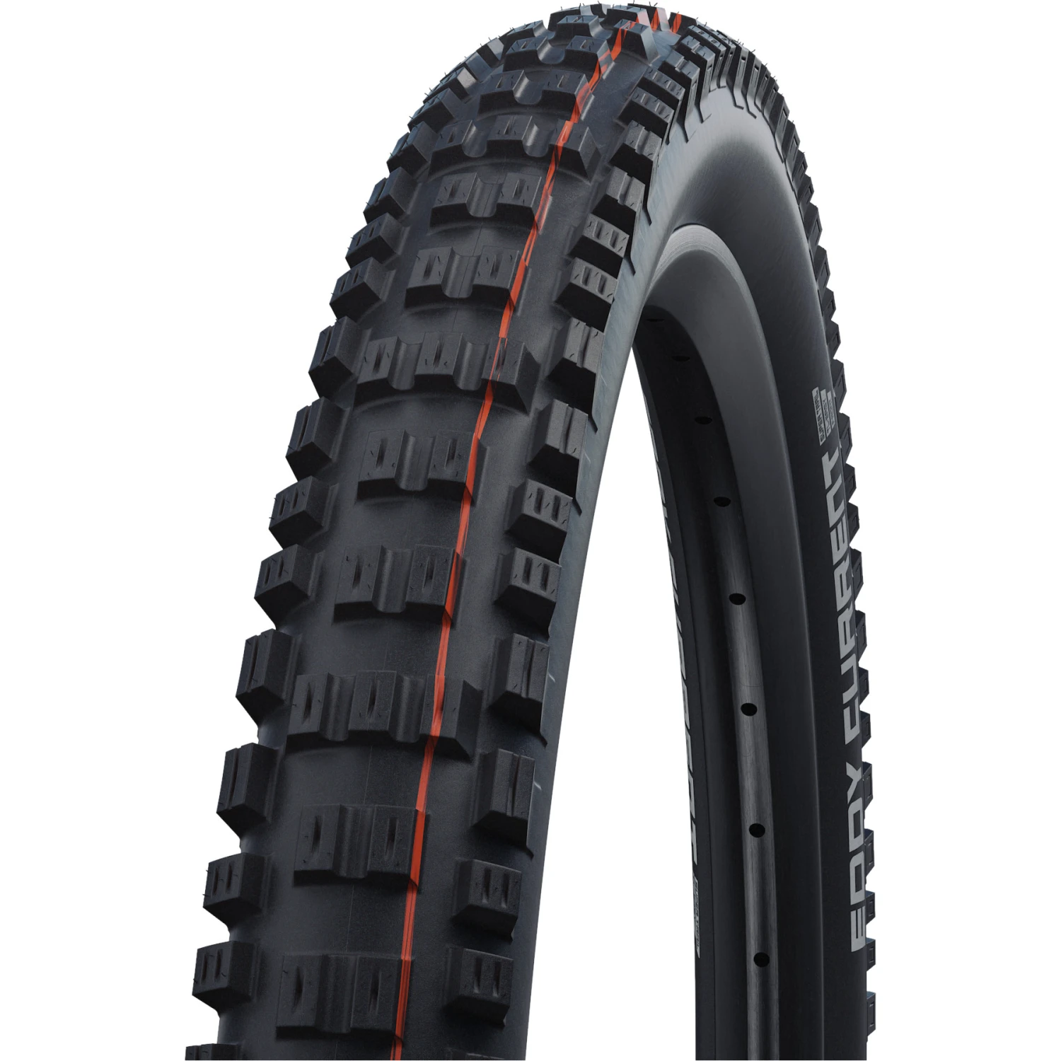 Schwalbe Eddy Current Vouwband - Front | Evolution | Addix Soft | Super Trail | TLEasy - ECE-R75 - 27.5x2.60" | Black