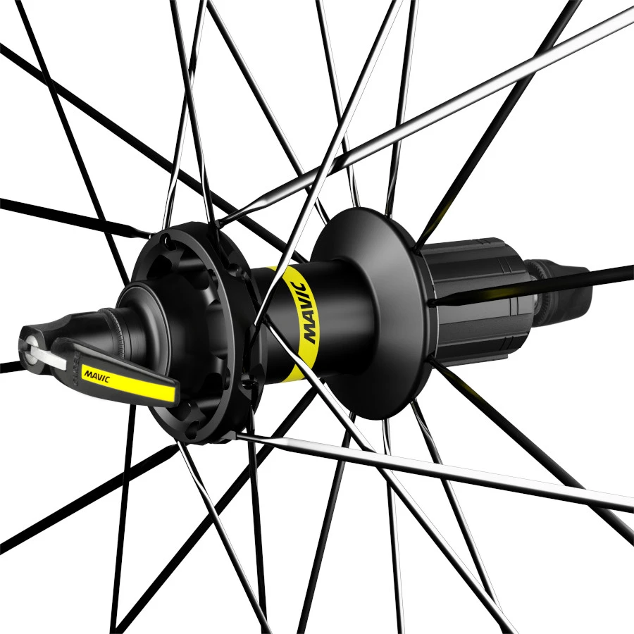 Mavic Cosmic SLR 40 UST Wielset | Carbon | QR / QR 130 - Shimano HG - Image 5