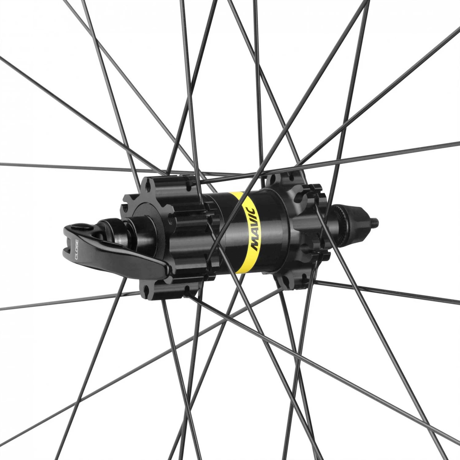Mavic Crossride FTS-X 26 Wielset - 26" | Aluminium | Clincher | 6 Gaten | 15x100mm/QR 135 - HG - Black - Image 3