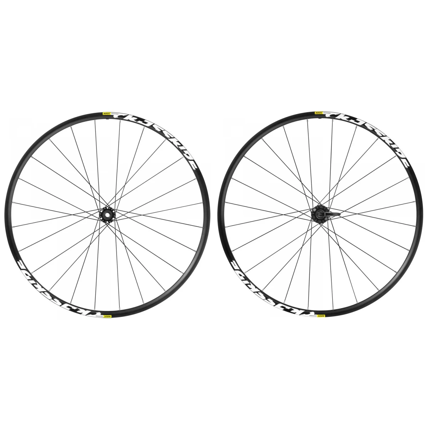 Mavic Crossride FTS-X 26 Wielset - 26" | Aluminium | Clincher | 6 Gaten | 15x100mm/QR 135 - HG - Black