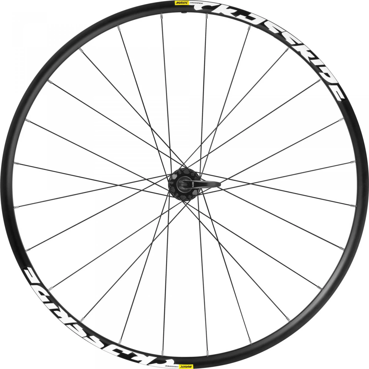 Mavic Crossride FTS-X 26 Wielset - 26" | Aluminium | Clincher | 6 Gaten | 15x100mm/QR 135 - HG - Black - Image 4