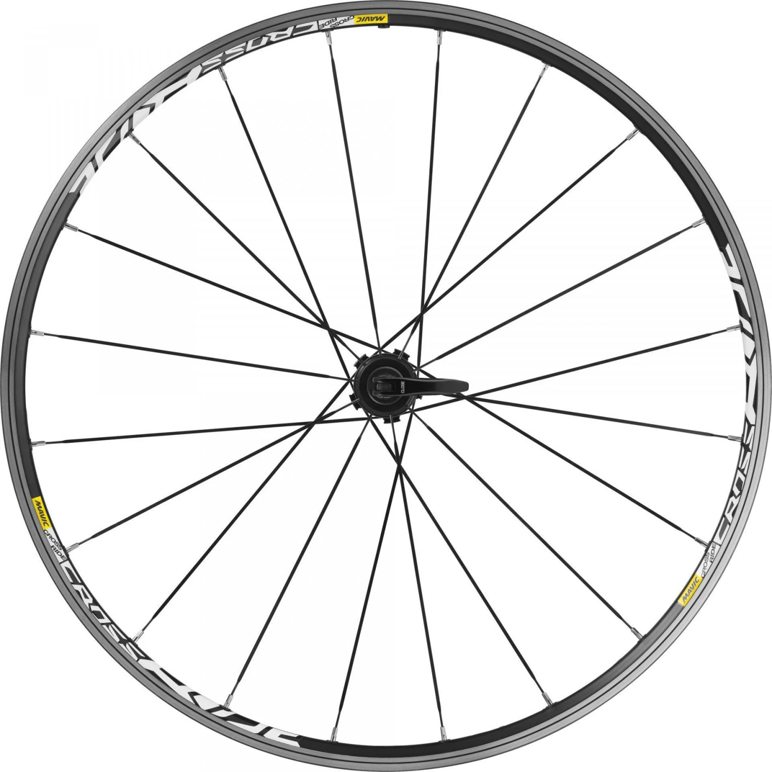 Mavic Crossride UB Wielset - 26" | Aluminium | Clincher | QR 100/135 - HG - Black - Image 4