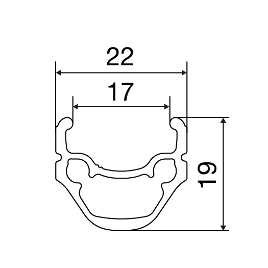 Mavic Crossride UB Wielset - 26" | Aluminium | Clincher | QR 100/135 - HG - Black - Image 6
