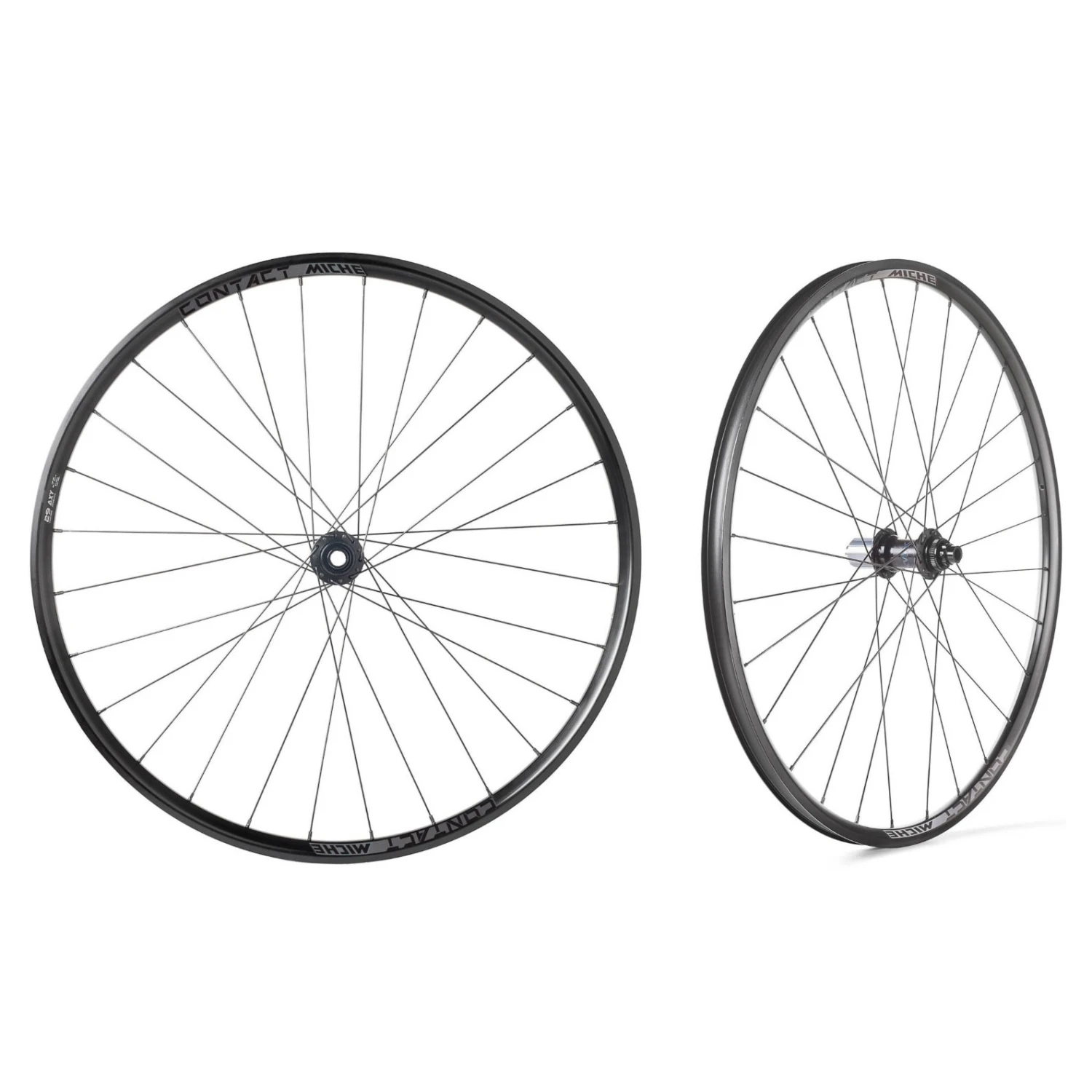 Miche Contact Gravel Wielset - 28" | 12x100mm / 12x142mm | Shimano HG - Zwart