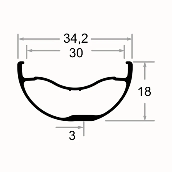Progress MTX NITRO Wielset - 29" | Clincher | 6 Gaten - 15x110 | 12x148 Boost - HG - Image 8