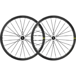 Mavic Cosmic SLR 32 Disc Carbon UST Wheelset - Centerlock - FW: 12x100mm/QR | RW: 12x142mm/QR - Shimano HG