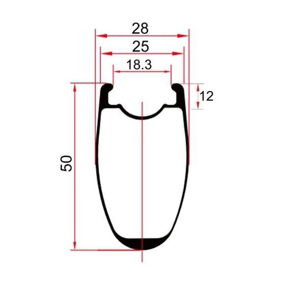 Progress A-PRIME Wielset -28" | Carbon | Clincher | QR - HG - Image 4