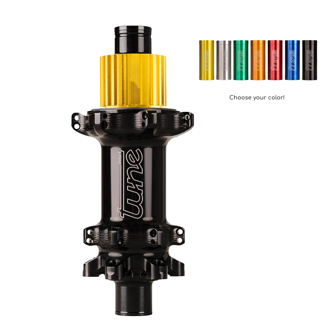 Tune Prince Boost Straightpull Rear Hub - Endurance Bearings - 6-Bolt - 12x148mm - Micro Spline Endurance - 32 Hole