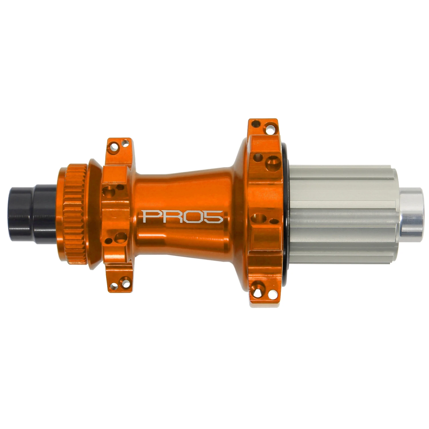 Hope Pro 5 Straightpull Achterwielnaaf - Centerlock - 12x142mm | Shimano HG - Oranje