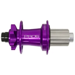 Hope Pro 5 Achterwielnaaf - 6-Bolt - 12x142mm | Shimano HG (Staal) - Paars
