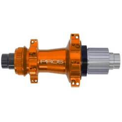 Hope Pro 5 Straightpull Achterwielnaaf - Centerlock - 12x148mm Boost | Shimano Micro Spline - Oranje