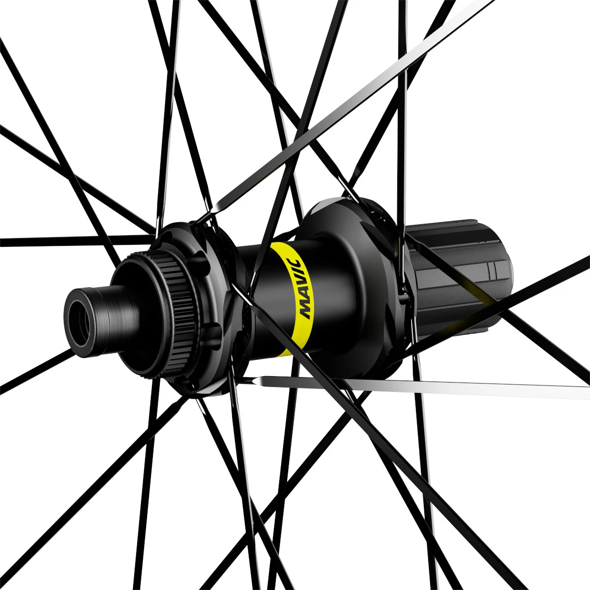 Mavic Cosmic SLR 32 Disc Carbon UST Wheelset - Centerlock - FW: 12x100mm/QR | RW: 12x142mm/QR - Shimano HG - Image 5
