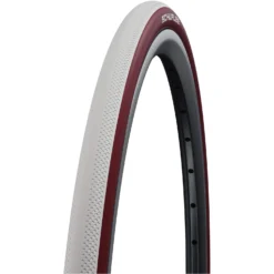 Schwalbe Dunk King Wheelchair Folding Tire - Evolution | WheelStar - 25-540 | White/Bordeaux