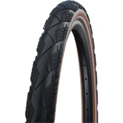 Schwalbe Marathon Efficiency Vouwband - Evolution | Addix Race | Super Race | V-Guard - ECE-R75 - 28x2.15" | Transparent Reflex