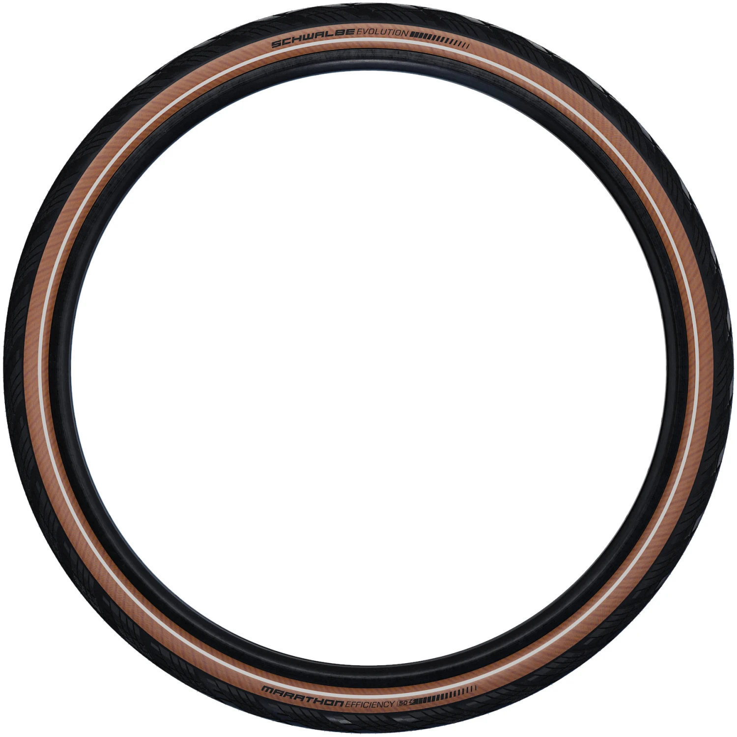 Schwalbe Marathon Efficiency Vouwband - Evolution | Addix Race | Super Race | V-Guard - ECE-R75 - 28x2.15" | Transparent Reflex - Image 2