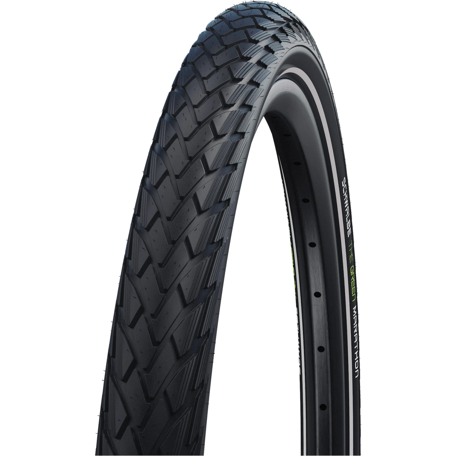Schwalbe Marathon Draadband - Performance | Addix Eco | Green Guard - E-25 - 28x1.25" | Black Reflex