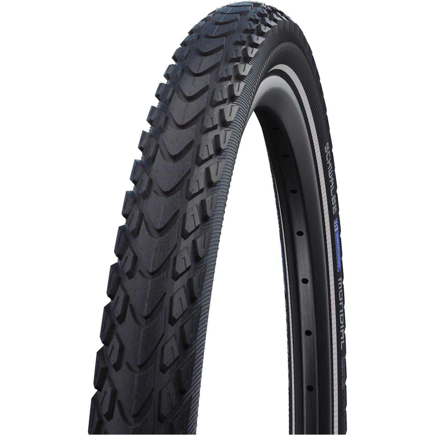 Schwalbe Marathon Mondial Vouwband - Evolution | Addix | DD - V-Guard | E-25 - 28x1.60" | Black Reflex