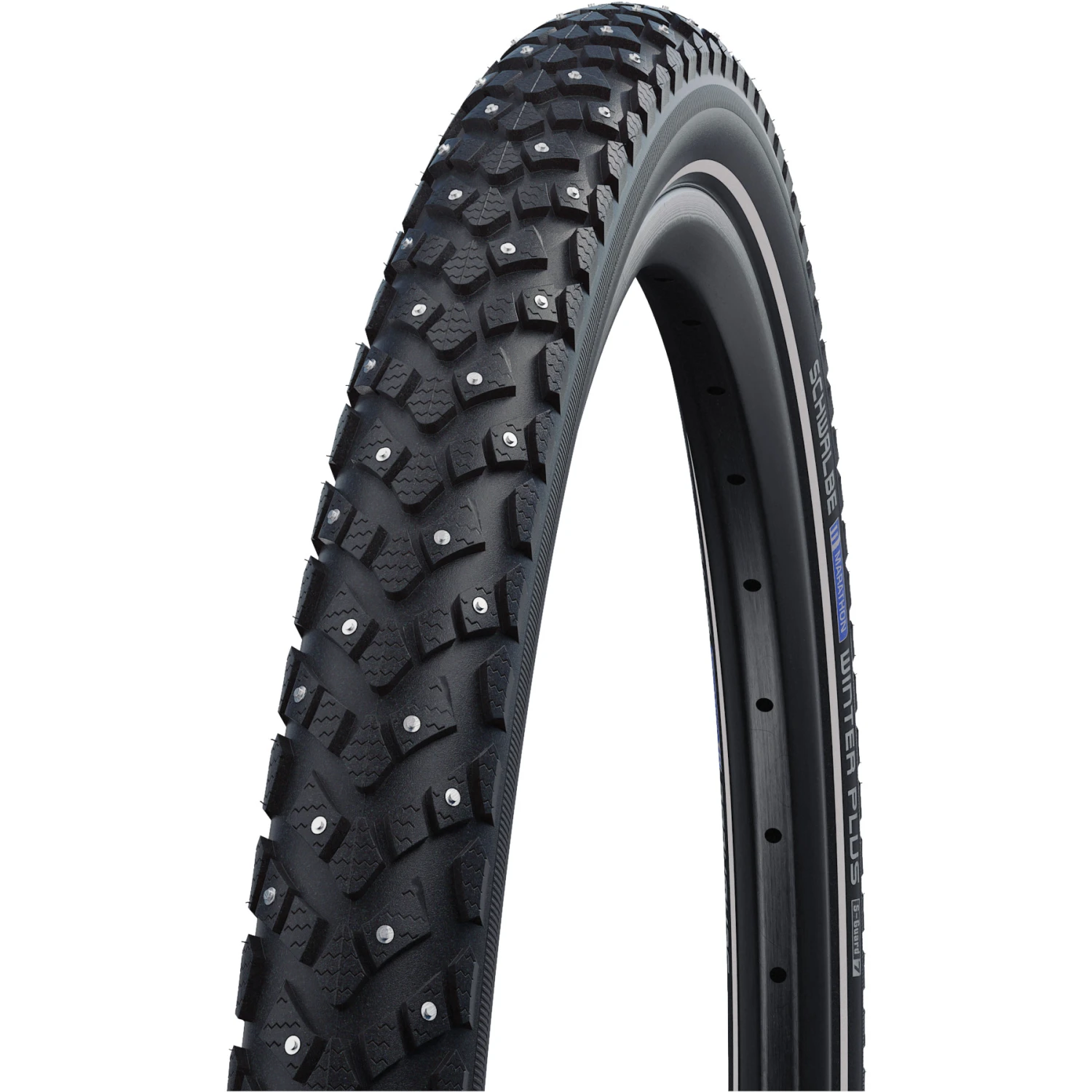 Schwalbe Marathon Winter Plus Draadband - Performance | Winter | Smart Guard - E-25 - 26x1.75" | Black Reflex