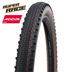 Schwalbe Thunder Burt Evolution MTB Folding Tire - AddixSpeed - SuperRace - TLEasy - 29x2.35 Inches - Transparent-Skin