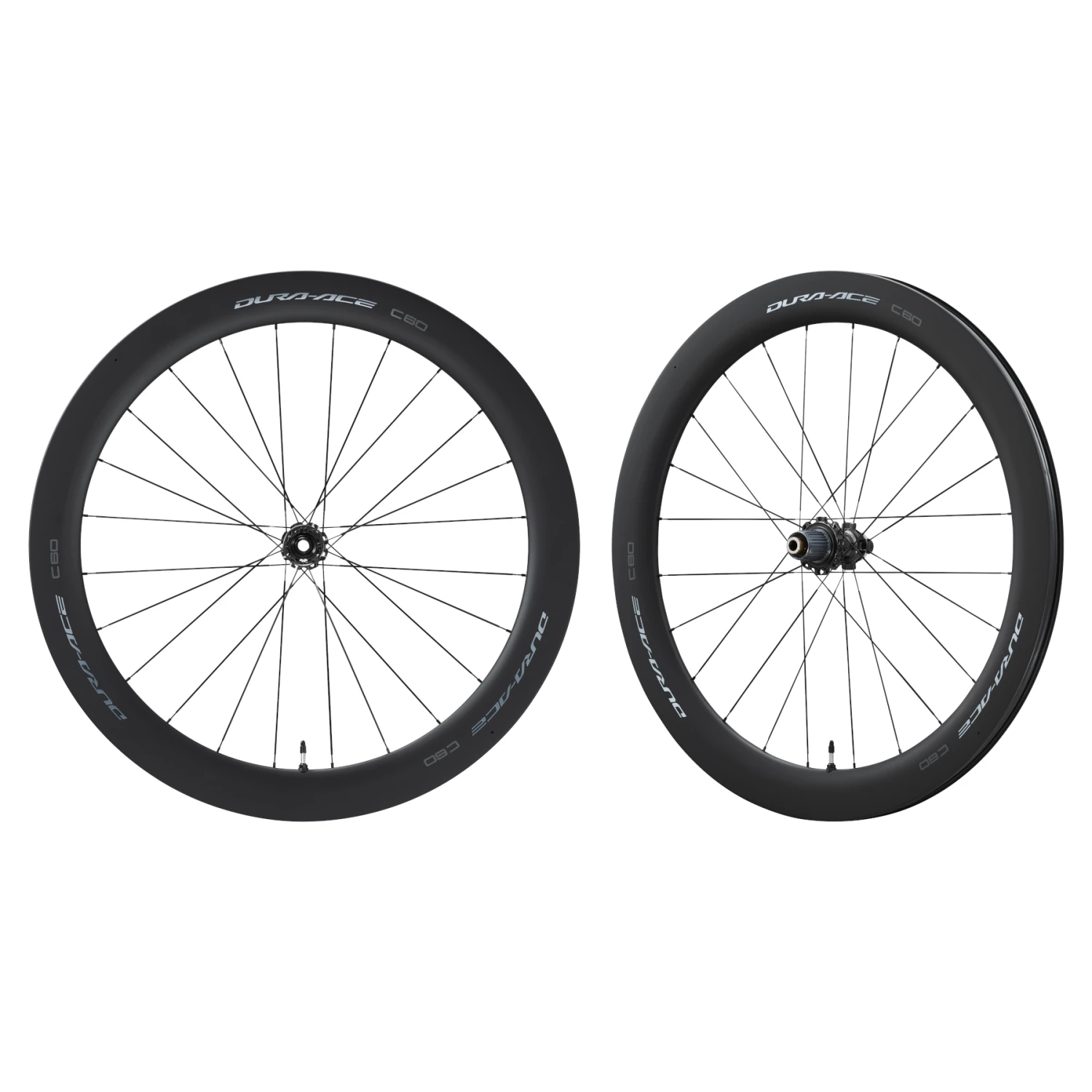 Shimano Dura Ace WH-R9270-C60-TL Wielset - 28" | Carbon | Clincher/Tubeless | Centerlock - 12x100 | 12x142 Mm - HG L2
