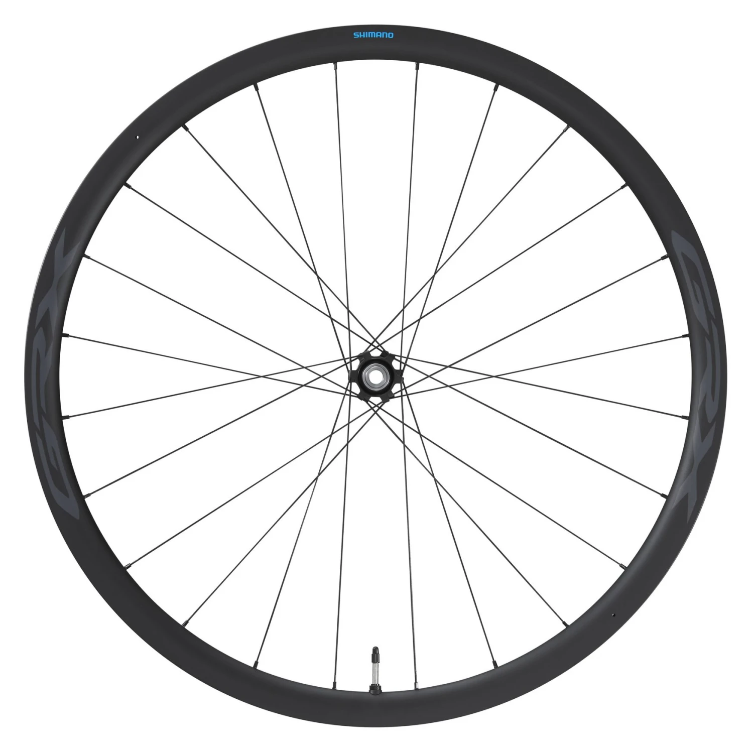 Shimano GRX WH-RX870-TL Voorwiel - 28" | Carbon | Clincher/Tubeless | Centerlock - 12x100mm
