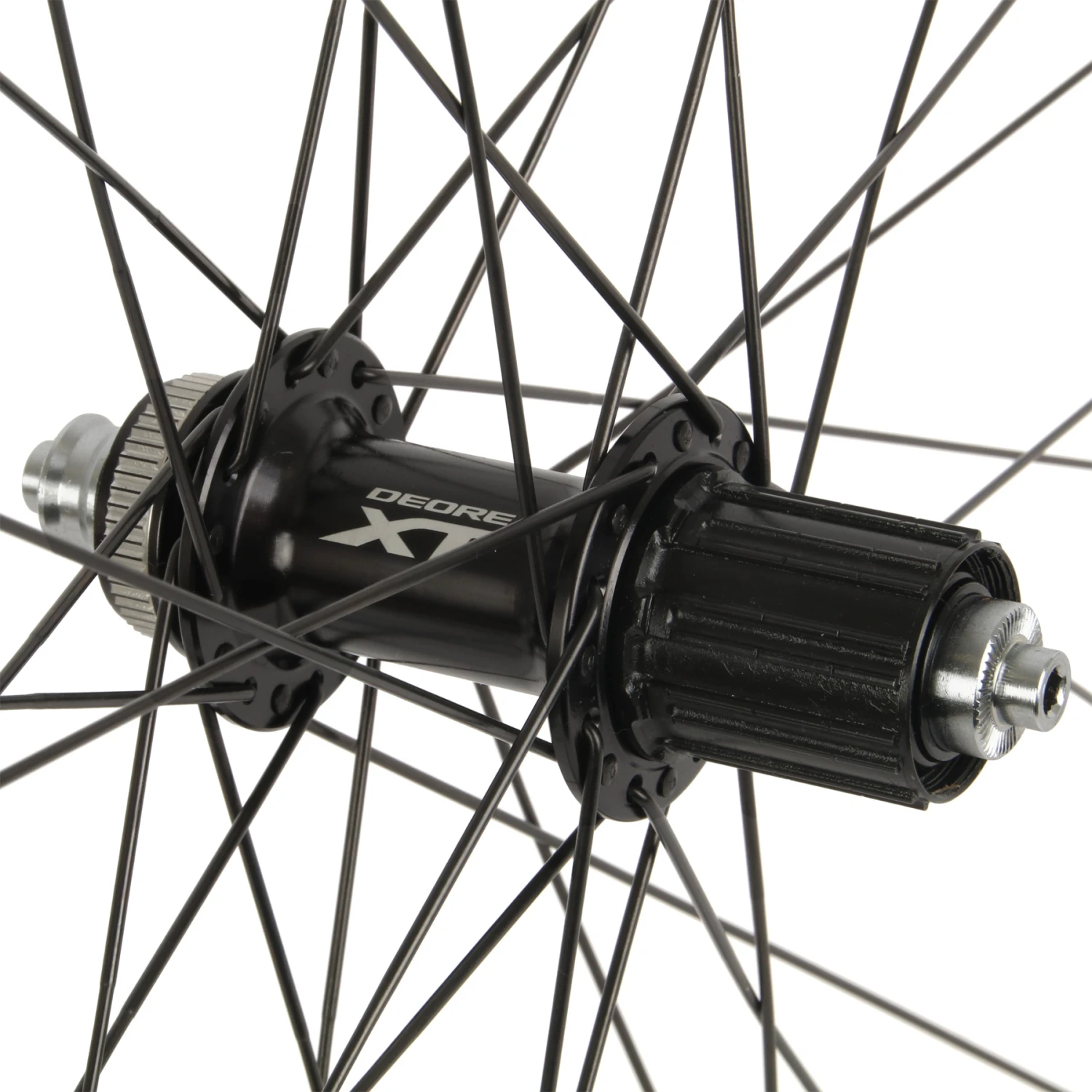 Shimano | Mavic - Deore XT FH-M8000 | XM 119 - 28 / 29" - Rear Wheel - Centerlock - QR - Black - Image 3