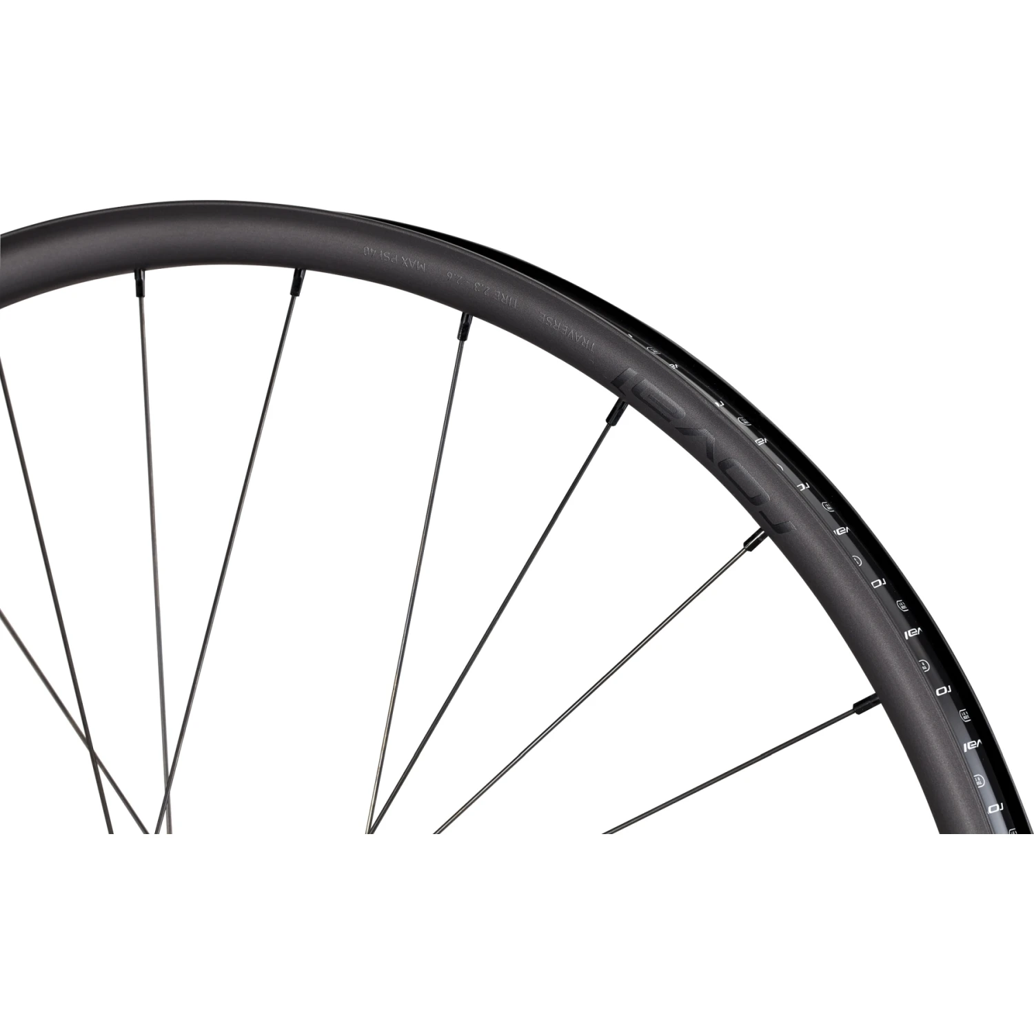 Specialized Roval Traverse 350 Alloy Voorwiel - 29" | 6-Bolt | 15x110mm - Black/Charcoal - Image 3