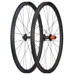 Specialized Terra CLX Boost 28 Inch Carbon Wheelset - Centerlock - Shimano HG - FW: 12x110mm | RW: 12x148mm - Satin Carbon/Gloss Black