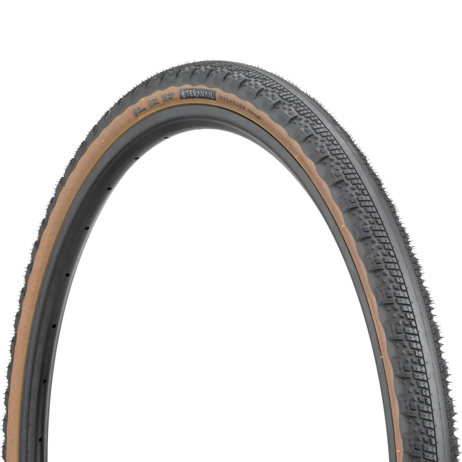 Teravail Washburn Gravel Folding Tire - Light And Supple - 47-622 | Tanwall